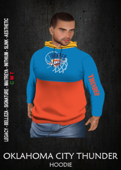Second Life Marketplace - OKLAHOMA CITY THUNDER Hoodie - [Includes